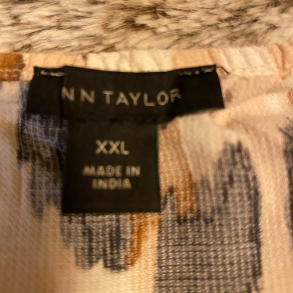 Ann Taylor Womens Multi Color Tank Size XXL - Picture 3 of 5